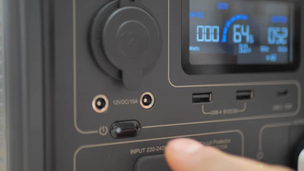 Battery monitor used with a solar panel to charge a battery directly.
