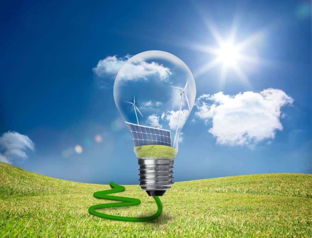 Solar power does use UV